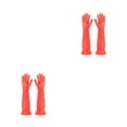 thumbnail image 1 of Yuarrent 1 par de guantes de limpieza, manopla de , tocados limpios, diseño grueso, accesorios para el hogar, cintura antideslizante, naranja / Naranja/M 2Conjunto, 1 of 6