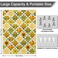 thumbnail image 3 of Extra Large Picnic Blankets Waterproof Foldable (60"x 80") Beach Blanket Waterproof Sandproof,3-Layer Thicking Mat Outdoor Packable Camping Blanket, 3 of 6