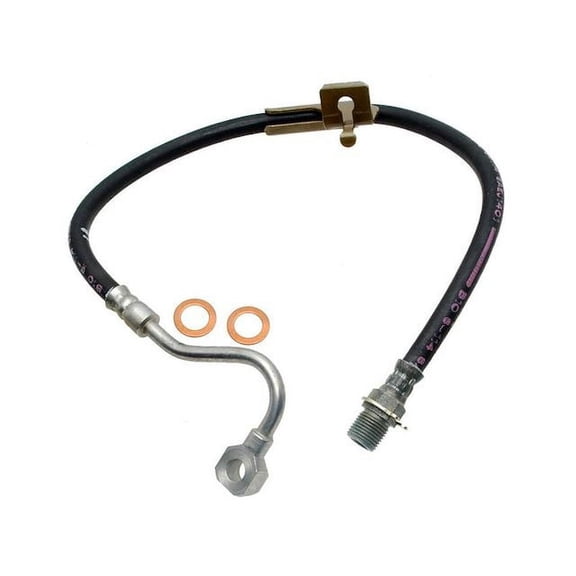 Front Left Brake Hose - Compatible with 1979 - 1986 Chevy C20 Suburban 1980 1981 1982 1983 1984 1985