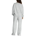 thumbnail image 3 of Women's Casual Sports Sweatshirt & Sweatpants Set - Elastic Waist Polyester - S-XXL, 3 of 8