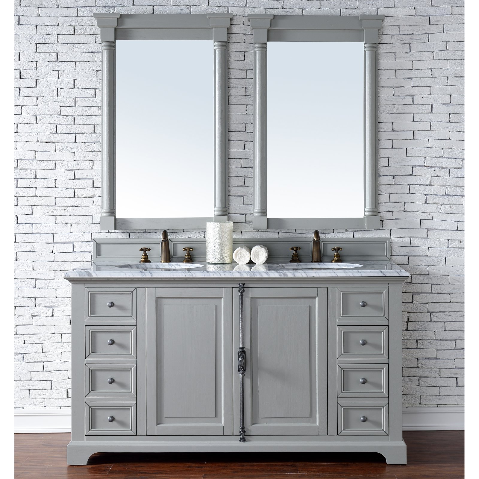 James Martin Providence 60 in. Double Bathroom Vanity
