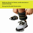 thumbnail image 5 of 2 Pack Adjustable Strap Ankle and Wrist Weights, 2.5 lb Each, Soft Material for Lightweight Support, 5 of 5