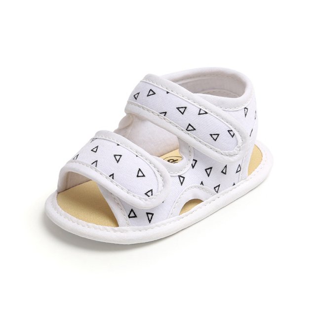 Baby Boys Girls 2 Straps Summer Dress Sandals Infant Shoes Soft Sole Breathable First Walker Newborn Shoes