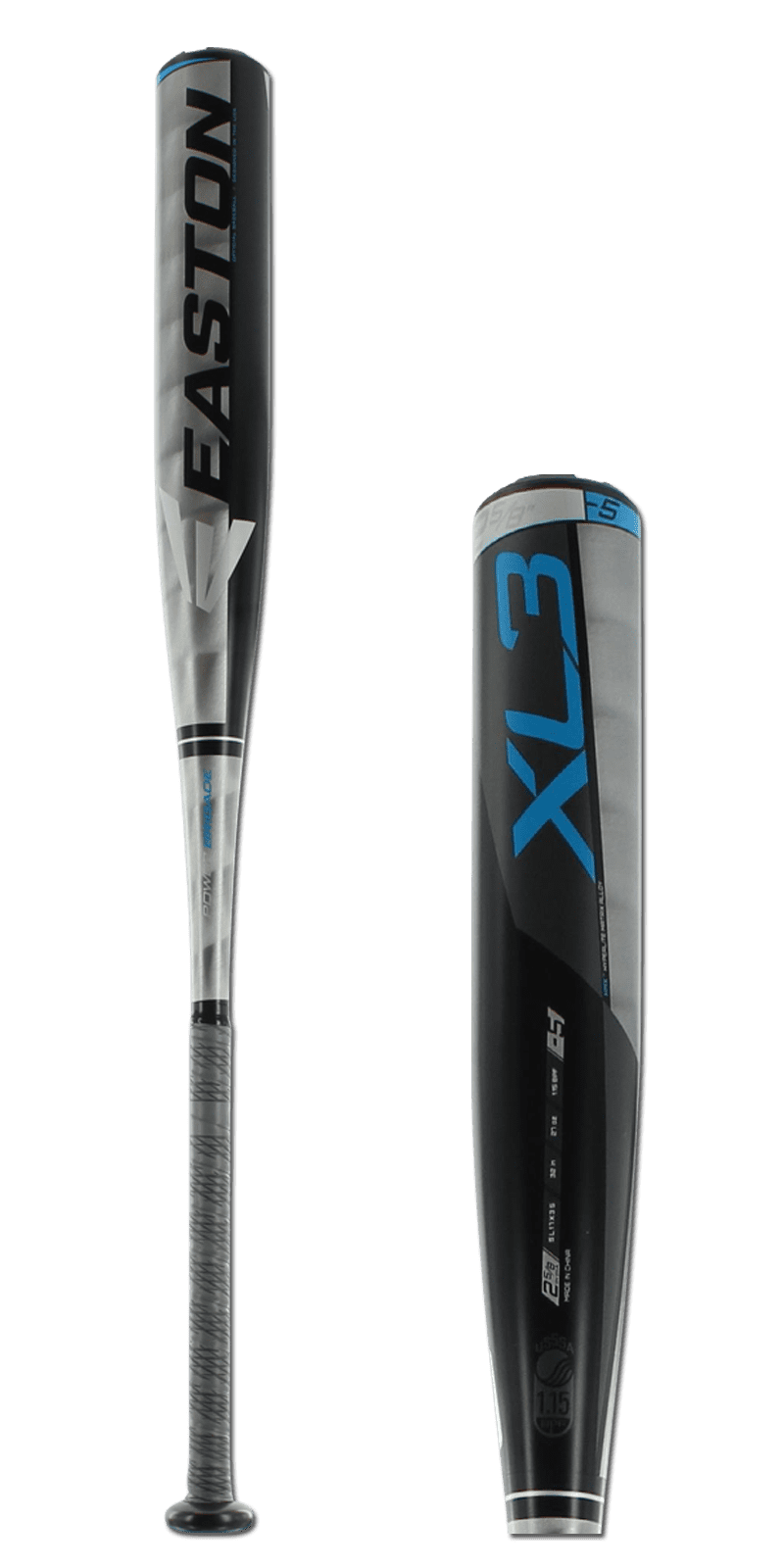 Easton XL3 Metal Baseball Bat, 30" (5)