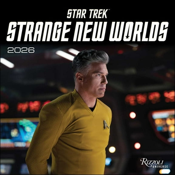 Star Trek: Strange New Worlds 2026 Wall Calendar, (Paperback)