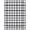 Black White, Pattern 1, variant on ODIKA Plaid Under Tilted Underlay Tartan Gingham Border Doormat Layering for Queen Size Bedroom, Bed, Master , Foldable Easy Care