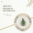 thumbnail image 4 of Spode Spode Christmas Tree Gold Salad Plate, 8-Inch, Made of Fine Porcelain, Dishwasher Safe, 4 of 7