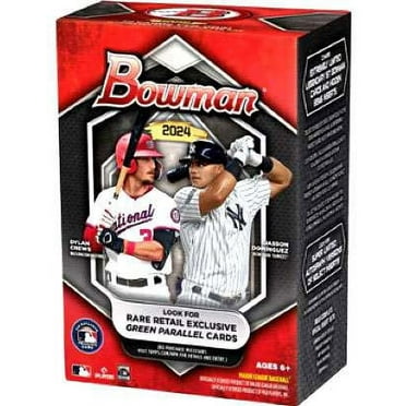 MLB Topps 2024 Bowman Baseball Trading Card BLASTER Box (6 Packs Per Box, 12 Cards Per Pack)