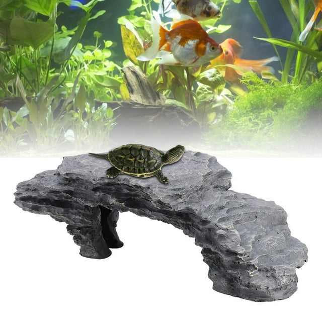 Sturdy Tortoise Basking Cave, Tortoise Hiding Cave, Non- Easy Climbing For Pet