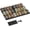 6, variant on Spice Drawer Organizer, Spice Rack Tray for Kitchen Cabinet, Expandable Seasoning Storage Rack Insert for Drawer/Countertop,6 Pieces Set, ABS (Jars Not Included)