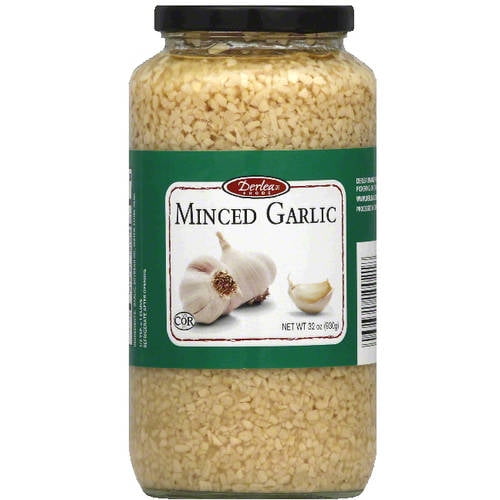 Derlea Foods Minced Garlic, 32 oz (Pack of 12)