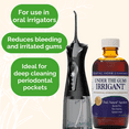 thumbnail image 6 of Dental Herb Company Under the Gums Irrigant: (2 pack with dropper) A Solution for Oral Irrigators and Water Flossers - Made with Pure Essential Oils and Herbs - Alcohol-Free, Vegan, non-GMO, 6 of 11