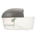 thumbnail image 1 of WRITWAA 1Pcs Grey Square Turtle Feeding Terrarium for Aquatic Environment 9.82X6.68X6.09in, 1 of 1