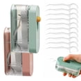 thumbnail image 2 of Automatic Portable Floss Pick Dispenser Floss Picks with Hygienic Sealed Design Floss Case Portable Refillable Holder for Travel Home Hotel Dinner, 2 of 9
