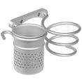 thumbnail image 1 of Multifuncional Soporte de Secador para Pelo de Aluminio /Combinación de Rack de Almacenamiento de Ba?o / Estantería Espiral de Secadora de Pelo Stand & Canister y Ganchos de Toalla de Pared (Secador d EOTVIA No, 1 of 7