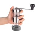 thumbnail image 4 of Molinillo de café manual en grano – Molinillo de especias portátil de acero inoxidable y molinillo de café manual visible Molinillo de café manual fácil de usar, 4 of 5
