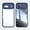 Blue, variant on for Google Pixel 9a Case Clear Slim, [Built in Lens Protector] [Non Yellowing] TPU Bumper Transparent Back Hard Shell Shockproof Thin for Men Women for Google Pixel 9a, White
