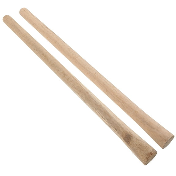 Pawsdot Rake Handle Replacement Wood Khaki 2Pcs