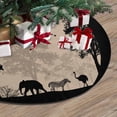 thumbnail image 3 of FMSHPON in Front a Moon Xmas Christmas Tree Skirt Stand Mat for Holiday Party Decoration Indoor Outdoor 48 inches, 3 of 3