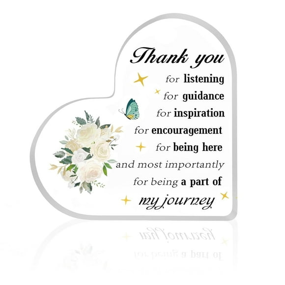 Thank You Gift Thank You Teacher Gifts Thank You Gifts for Colleagues Thank You Acrylic Plaque Gifts Thank You Gifts for Teacher Dad Mum Gifts Christmas Gifts for Dad Mum Teachers Friends