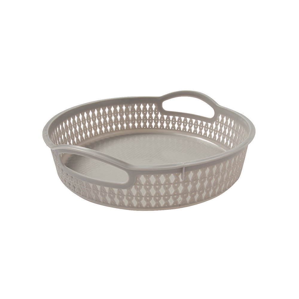 Plastic Woven Round Storage Basket Educational 6 Pieces Walmart