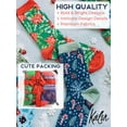 thumbnail image 4 of Kalon 6 Pack Women's Christmas Crew Socks Gift Set (6-9, Classic Christmas), 4 of 7