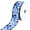 Blue, variant on Watercolor Flower Branches Wired Ribbon, 1-1/2-inch, 10-yard, Blue