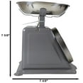 thumbnail image 2 of Stainless Steel Traditional Kitchen Baking Cooking Analog Food Weighing Scale, 2 of 11