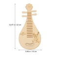 thumbnail image 2 of Beige Kids Music Toy with Chinese Style Pattern Design for DIY and Hearing Training 3pcs, 2 of 8