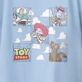 thumbnail image 3 of Disney Pixar Toy Story Youth Squared Up Partners T-Shirt (Light Blue, XS-XL), 3 of 4
