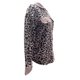 thumbnail image 4 of Lucakuins, chaquetas salvajes a la moda para mujer, estampado de leopardo, cuello vuelto, abrigo de manga larga con botones, ropa de abrigo informal para primavera y oto帽o, 4 of 6