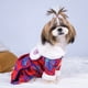 thumbnail image 5 of Otoño Invierno Algodón Lindo Rojo Espesar Hermosa Suave Cómoda Ropa para Mascotas Abrigo Cálido Ropa para Perros, 5 of 8