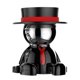 thumbnail image 1 of Yonrjhukm - Soporte magnético para teléfono de coche, diseño novedoso de metal con personajes vil, accesorios para todo tipo de coches, 1 of 6