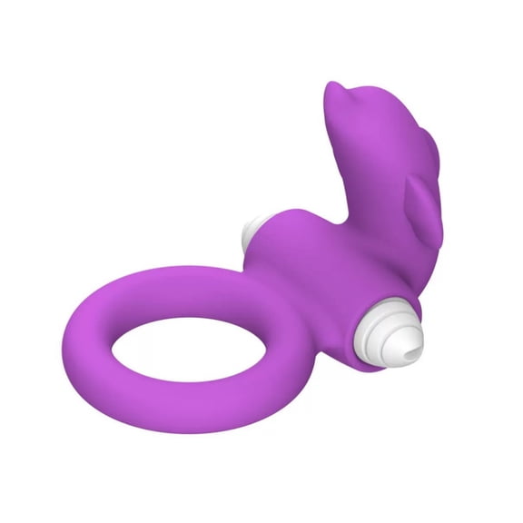 Dolphin Shape Silicone Purple Body massager Personal Massage for Men