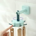 thumbnail image 3 of PENGXIANG 2 Pcs Crochet Rotatif Pliant 360 Degrés Support de Rangement Mural pour Cuisine, 3 of 10