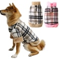 thumbnail image 3 of Pet Dog Clothes Lattice Coat Autumn Winter Dogs Pet Clothing Costume Clothes For Dogs Jacket Ropa Perro chihuahua Yorkshire ShopWise Round, 3 of 8