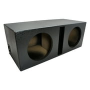 Car Audio Bed Lined Ported Dual 15 Sub Box Stereo Speaker Subwoofer Enclosure