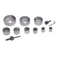 thumbnail image 1 of Heavy Duty Hole Cutter, Incisive Teeth Hole Saw Kit  Chip Removal Small Vibration  For Metal Wood Plastic, 1 of 8