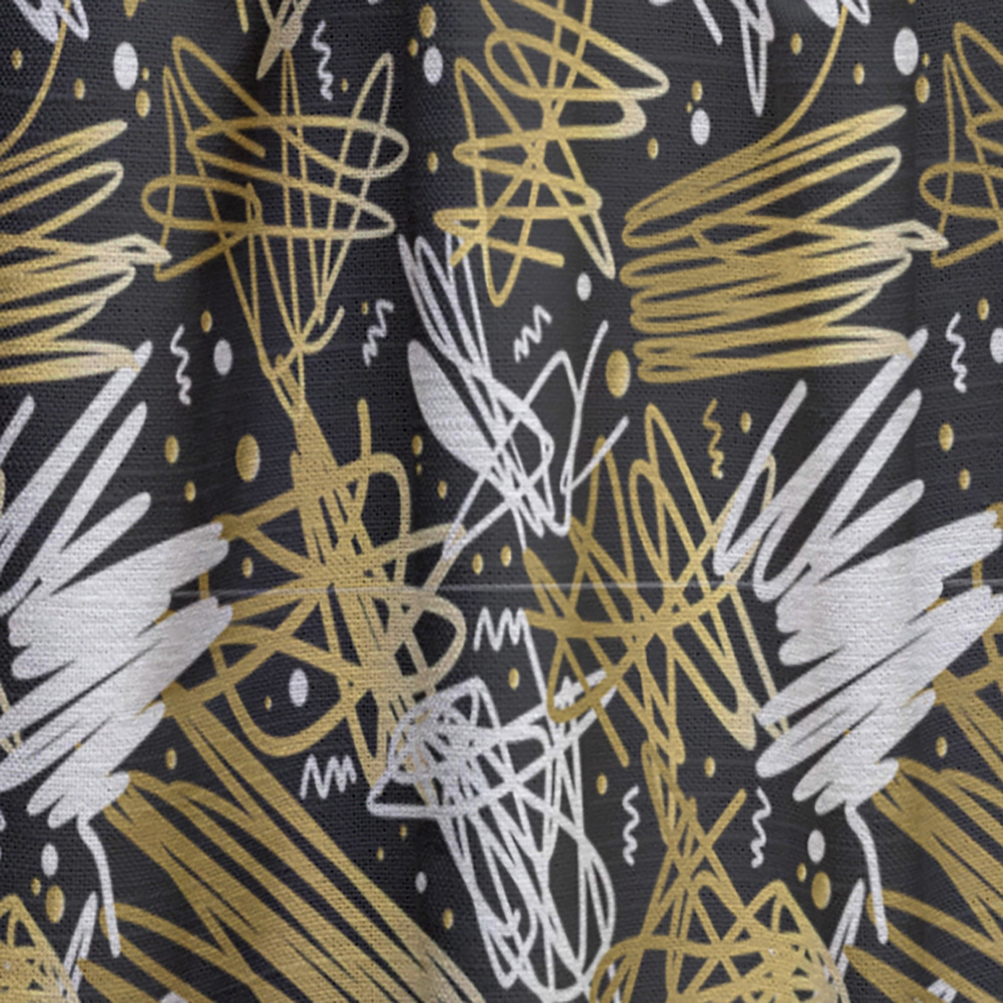 Designart 'Bituminous Impressions V' Modern & Contemporary Curtain Panel