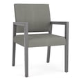 thumbnail image 1 of Pemberly Row Waiting Reception Guest Chair Wood Frame in Gray, 1 of 5