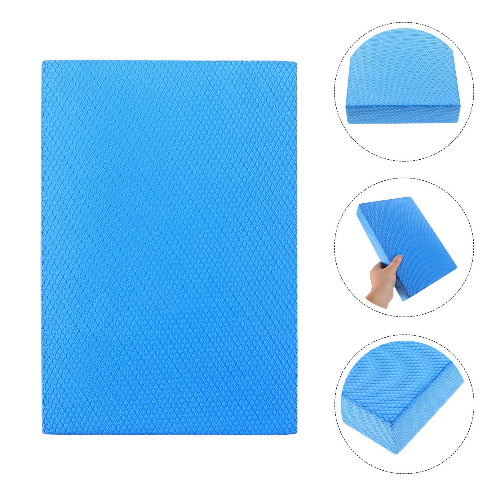 IFANLANDOR Foldable Yoga Mat For Travel Balance Cushion Sky-blue 1Pack