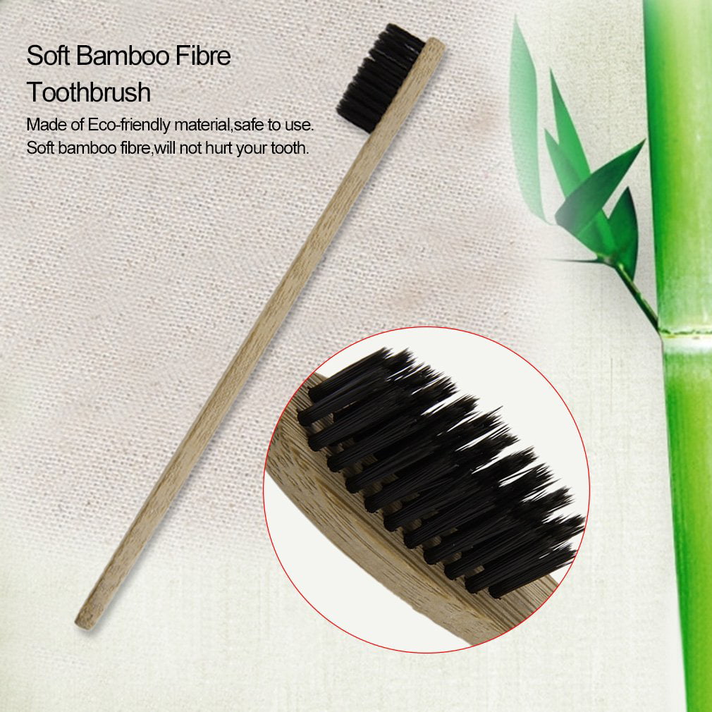 Details about   MOSO Hambles Green Toothbrush eco friendly bamboo soft toothbrush 5SET A15 