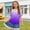 A199 Purple, variant on Tween Girls Tee Short Sleeve Cold One Shoulder Asymmetrical Tops Star Print Ombre Gradient Pattern Casual Shirts Summer Trendy Streetwear Daily Playwear Clothes