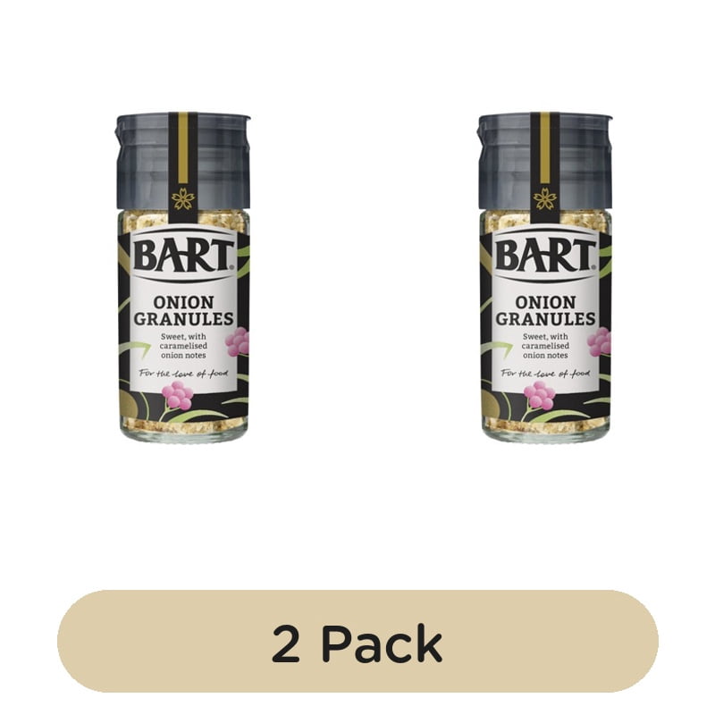 Bart Onion Granules 42g, British Import (Pack of 2)