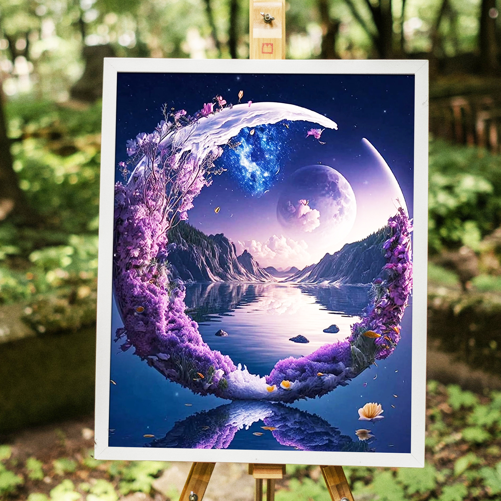 Jylmood Paint by Numbers Kit, 16" x 20" Canvas photo 5