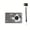 Grey, variant on High-Definition Digital Camera/Portable with Strap/Automatic Focus/Easy to Use for Photos And Videos/Great Holiday Gift/Best Present for Friends