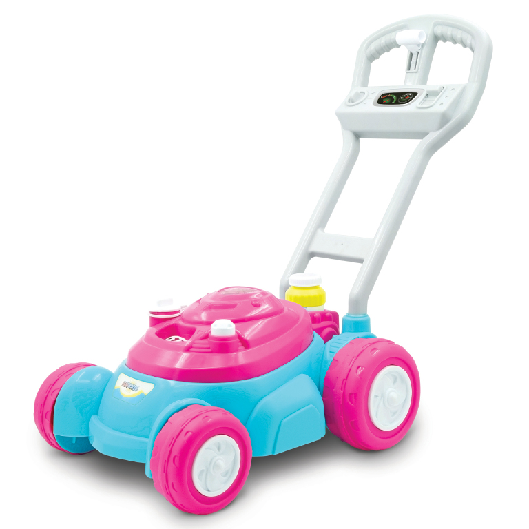 push and bubble mower