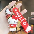 thumbnail image 3 of VENTA CALIENTE Llavero Lindo SANRIO Personajes Muñeca Anime Llavero Lindo Hello Kitty My Melody PVC 3d Llavero de Dibujos Animados, 3 of 4