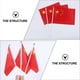 thumbnail image 3 of Chinese National Flag Hand Held Flags for Decor 1Set Mini Stick Flags, 3 of 5