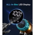 thumbnail image 5 of Aspiradora inalámbrica de 600 W y 55 Kpa, hasta 55 minutos, aspiradoras para el hogar, recargable en la pared, visualización a color, aspiradora antienredada para automóvil, piso de madera dura,, 5 of 5